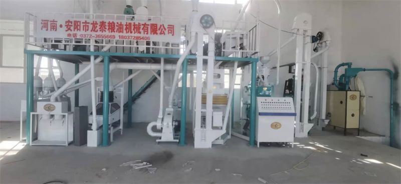 10噸玉米糝、粉聯(lián)產(chǎn)生產(chǎn)線  日產(chǎn)